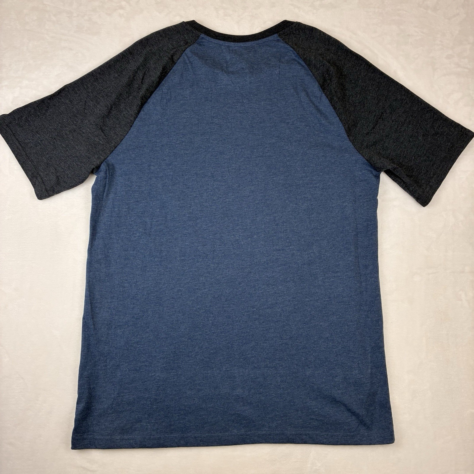 Sonoma Goods For Life Supersoft Tee Men’s Size LT Blue & Gray Baseball Tee NWT gallery