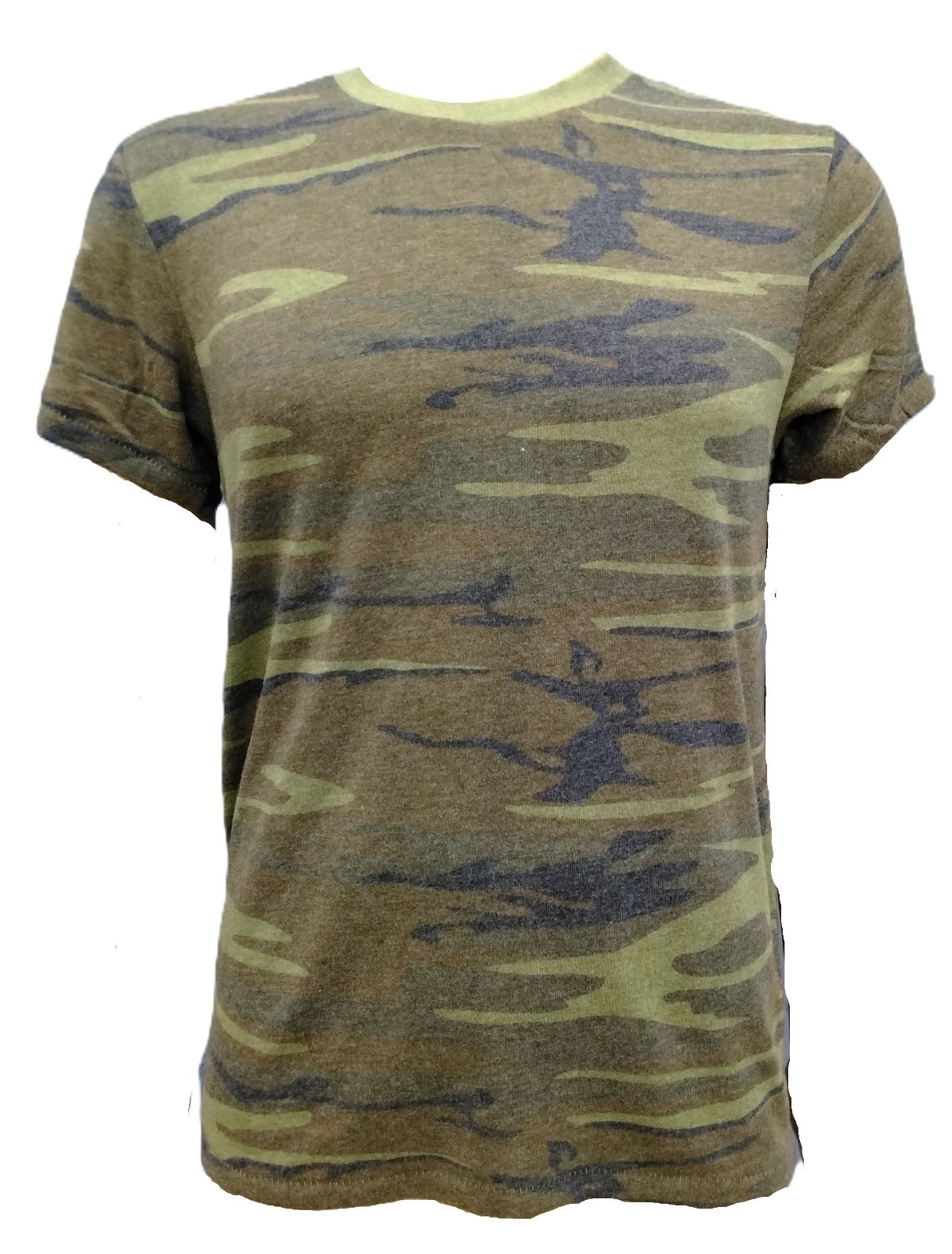 3-PK Woodland Camo Soft Comfortable T-shirt Tactical Short Sleeve Tee Eco Jersey gallery