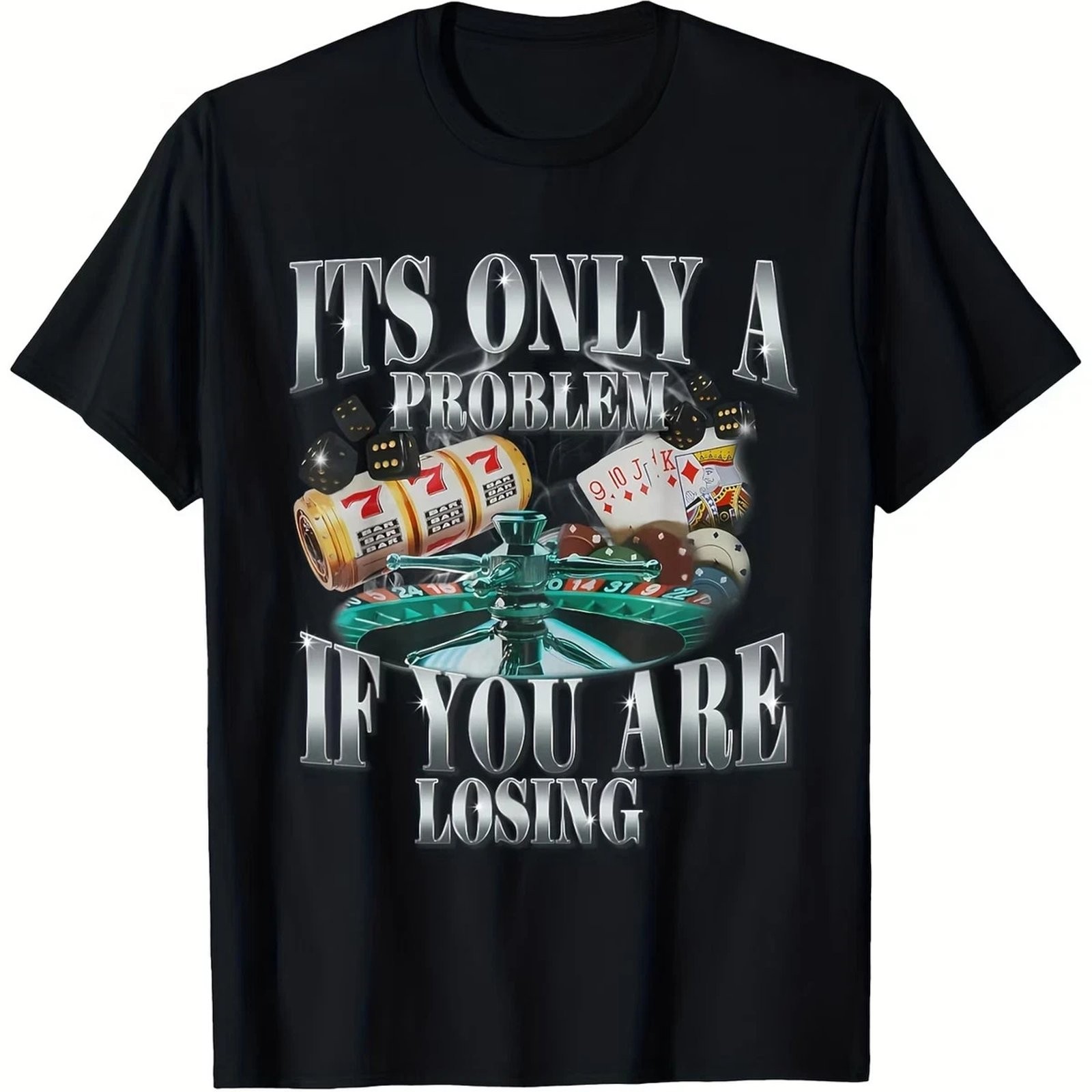 Funny Sarcastic Humor Graphic Tee Mens Cotton Vintage T-Shirt Gift