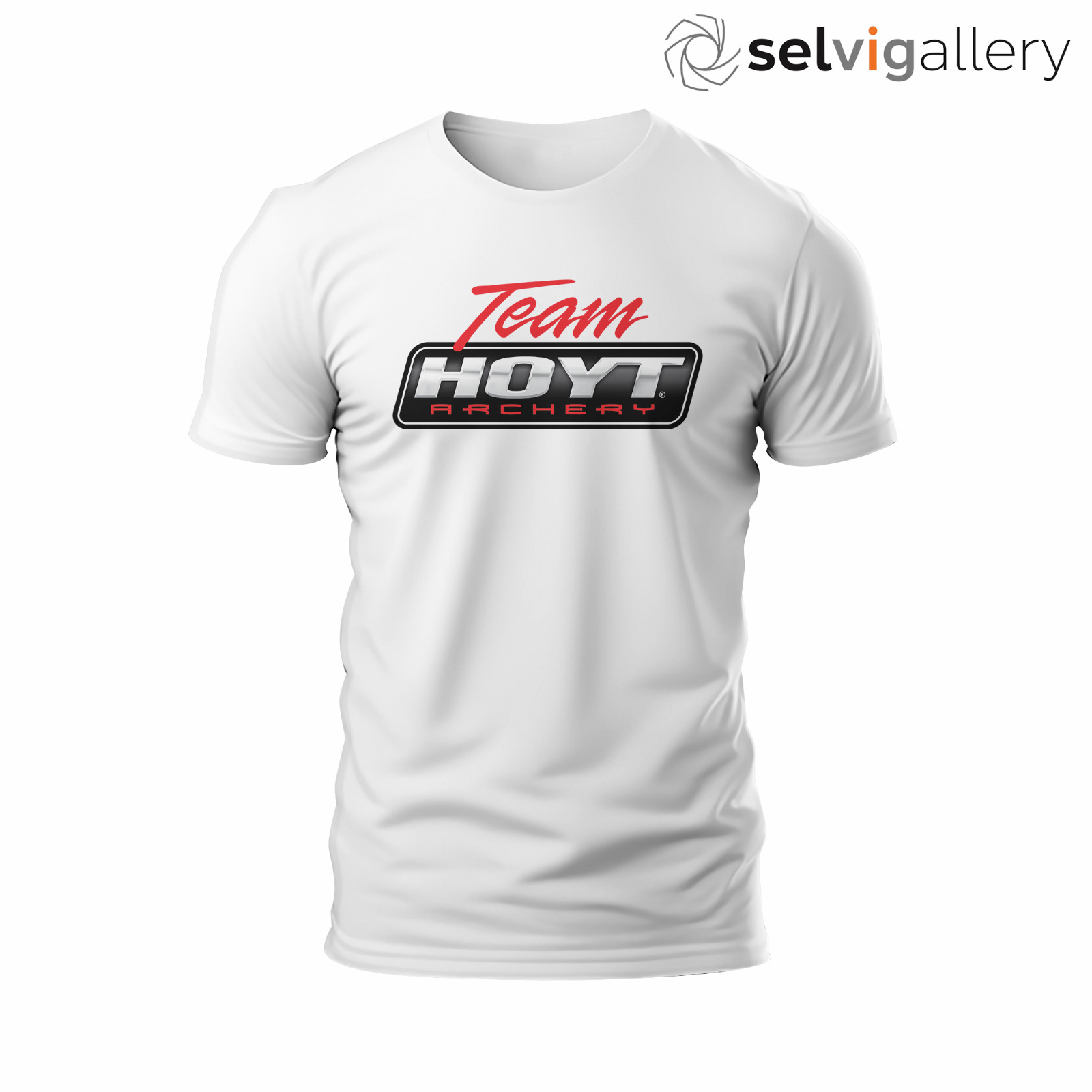 Team Hoyt Archery Hunting Hunter Logo funny T-Shirt Sizes S-5XL Made in USA