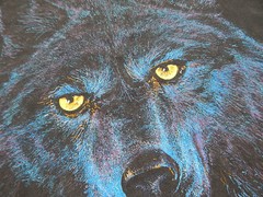 vintage wolf instinction is forever maui animal tee size large