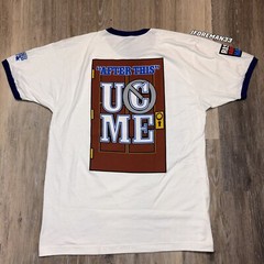 WWE Authentic John Cena Farewell Tour Lexington Kentucky Wildcats Ringer Shirt