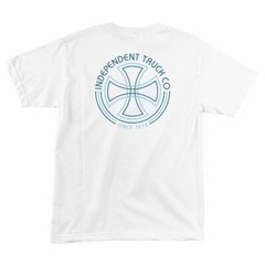 Independent Trucks RAILS Skateboard T Shirt WHITE