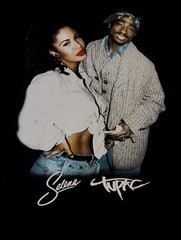 NEW- 2PAC & SELENA – T-SHIRT