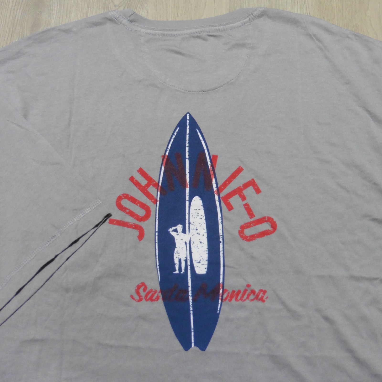 JOHNNIE O Mens XL T SHIRT RIDE OUT STEEL GREY SHORT SLEEVE GOLF TEE SURFER gallery