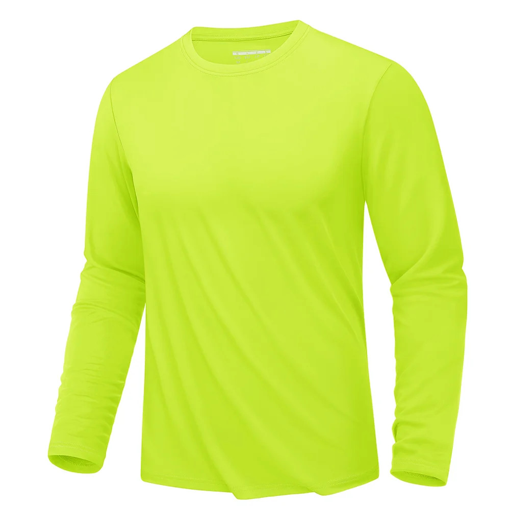 80+ Sun Protection T-shirts Men's Qui Dry Long Sleeve Athlectic T gallery
