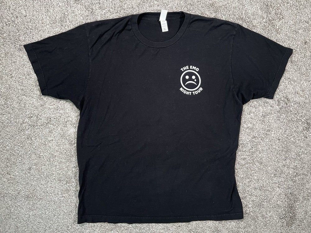 The Emo Night Rawr! – ing 20’s Tour Shirt Size XL Black Tulex 202 Tag