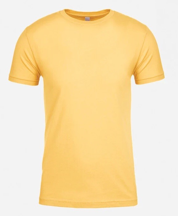 Next Level Unisex Premium Plain TShirt Super Soft Blank Fit T-Shirt 3600 BANANA gallery