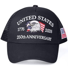 for USA 250th Anniversary Hat, Adjustable 1776-2026 Embroidery Commemorative …