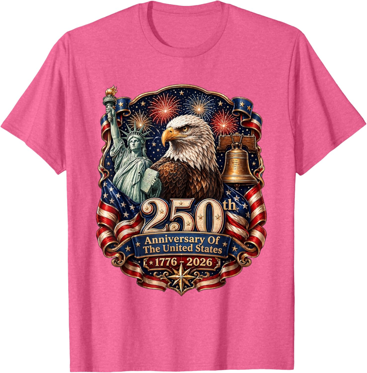 250 Years American 250th Pocket USA Patriotic 4th of July T-Shirt Gift S-5XL gallery