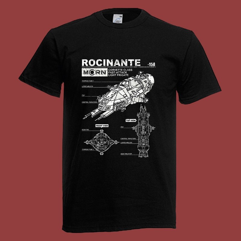 ROCINANTE SPECS THE Expanse Men’s Black Size S-5XL