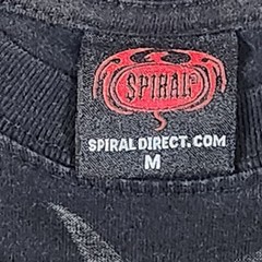 Spiral Direct Skull Shirt Mens Medium Fire Death Mechanical Dark Fantasy Goth