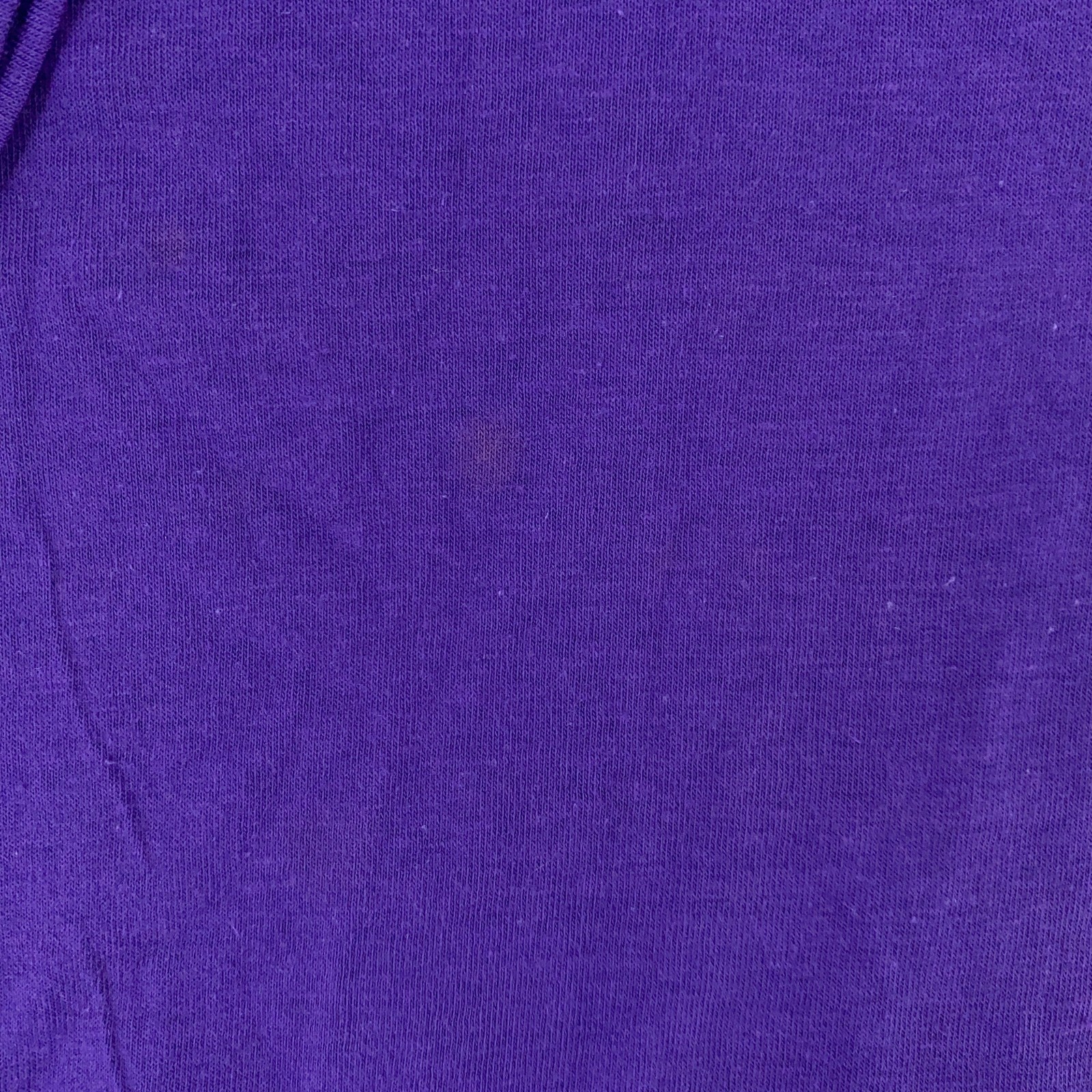 Vintage Ched Blank Purple Shirt XXXS Made USA 50 50 Poly Cotton Soft 80s Tee gallery