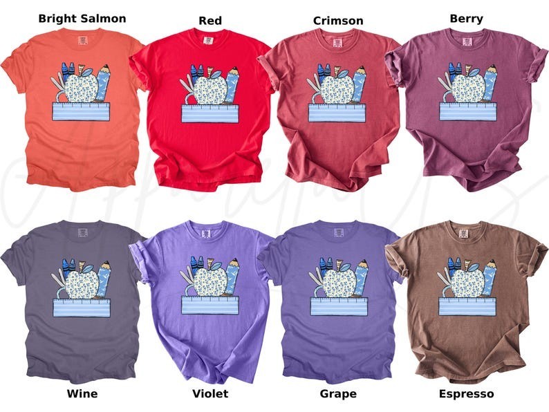 Comfort Colors Custom Teacher Shirt, Custom Teacher Shirt, Teacher Gifts, Teach gallery