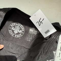 Y2K affliction Henley tee (0223)