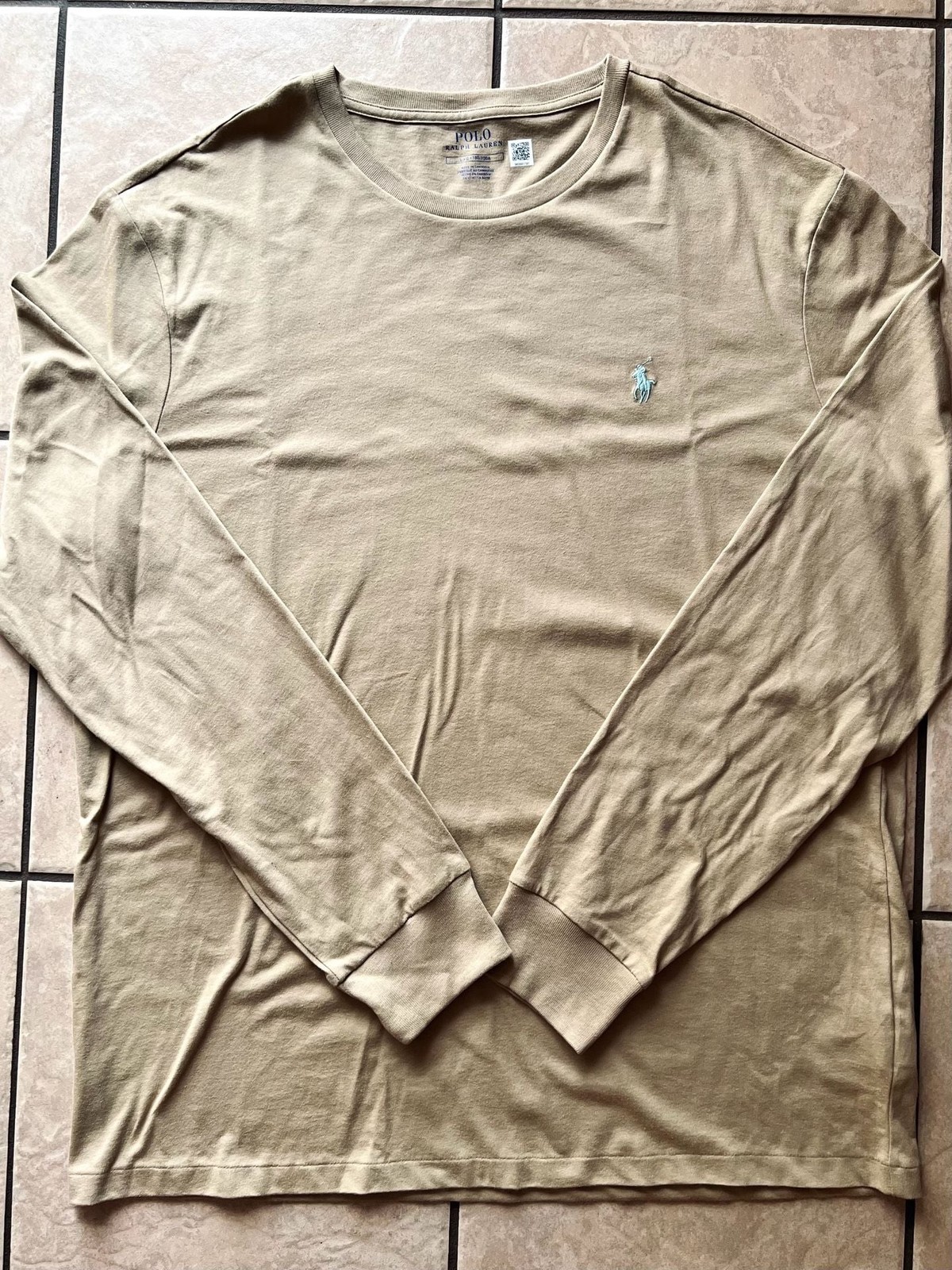 Polo Ralph Lauren Long Sleeve Cotton Jersey Crewneck T-Shirt gallery