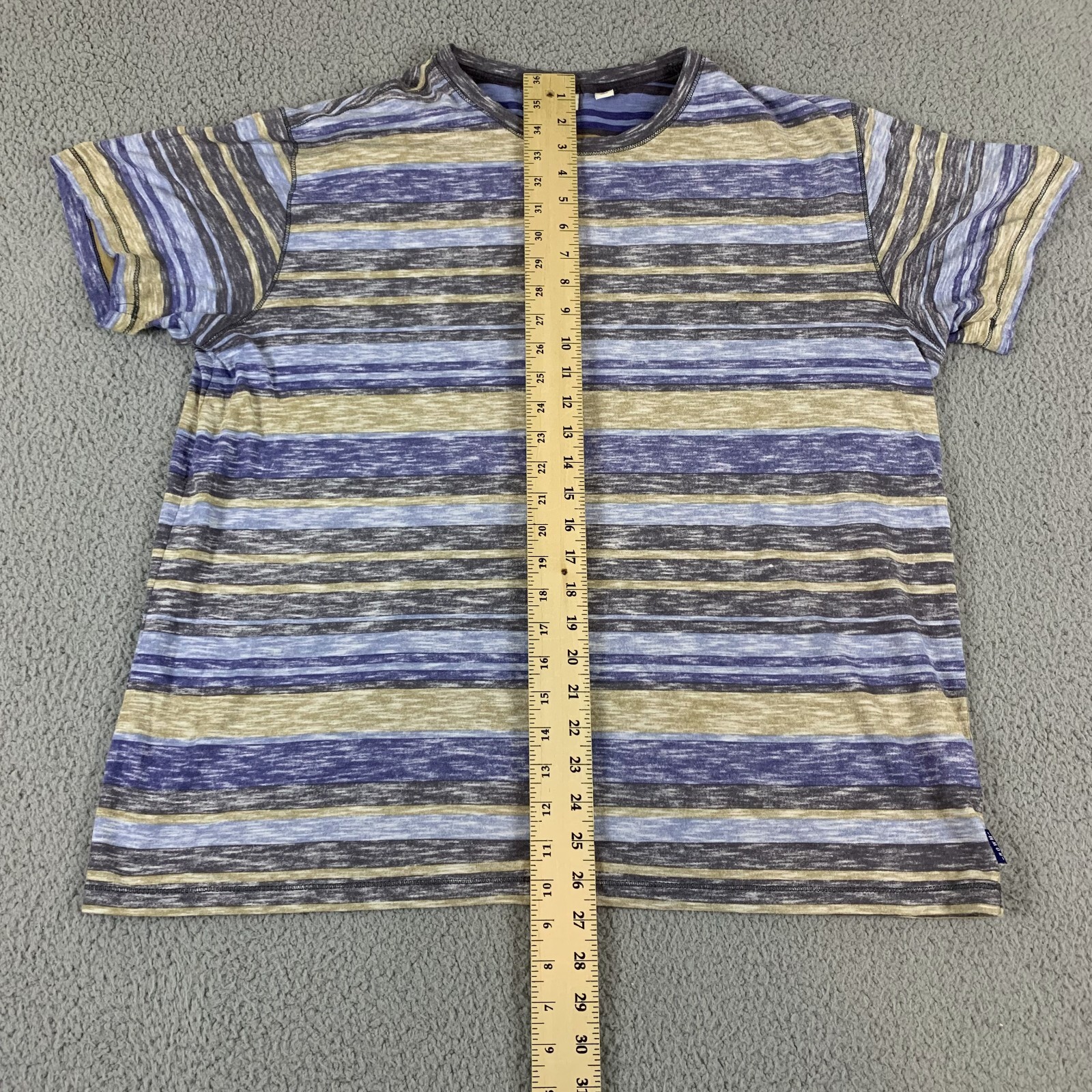 Rowm Shirt Men Large Multicolor Regular Fit Short Sleeve Trendy Cotton Preppy gallery