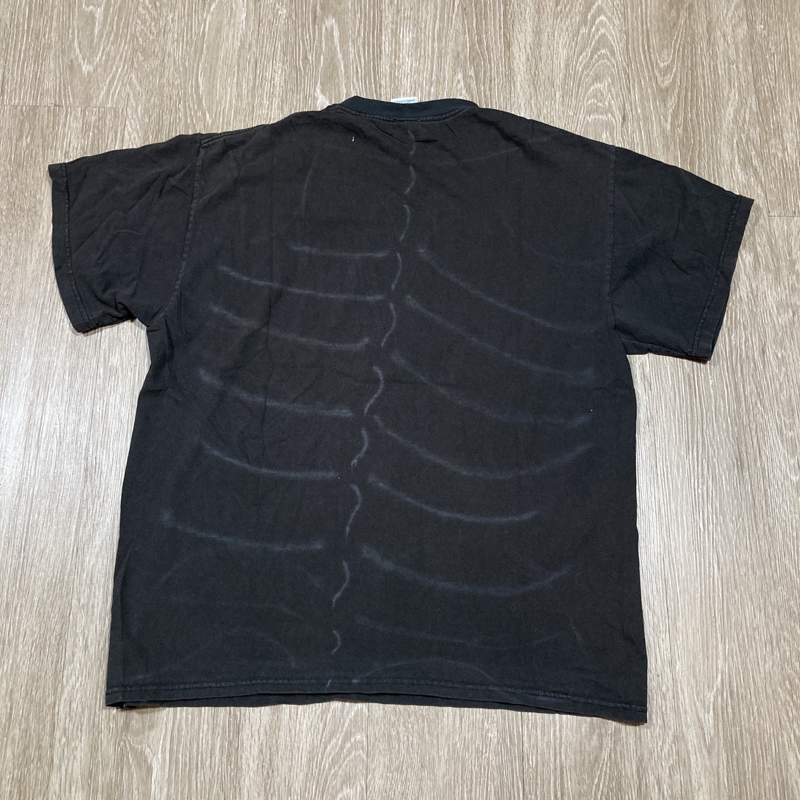 Lucky Shirt L Vintage 90s 00s Devil Skating Skater Skateboard Skate Tee gallery