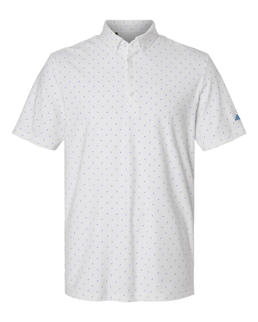 ADIDAS Golf Mens Size S-2XL Ultimate365 Micro Print Polo Ultra-Soft Sports Shirt gallery