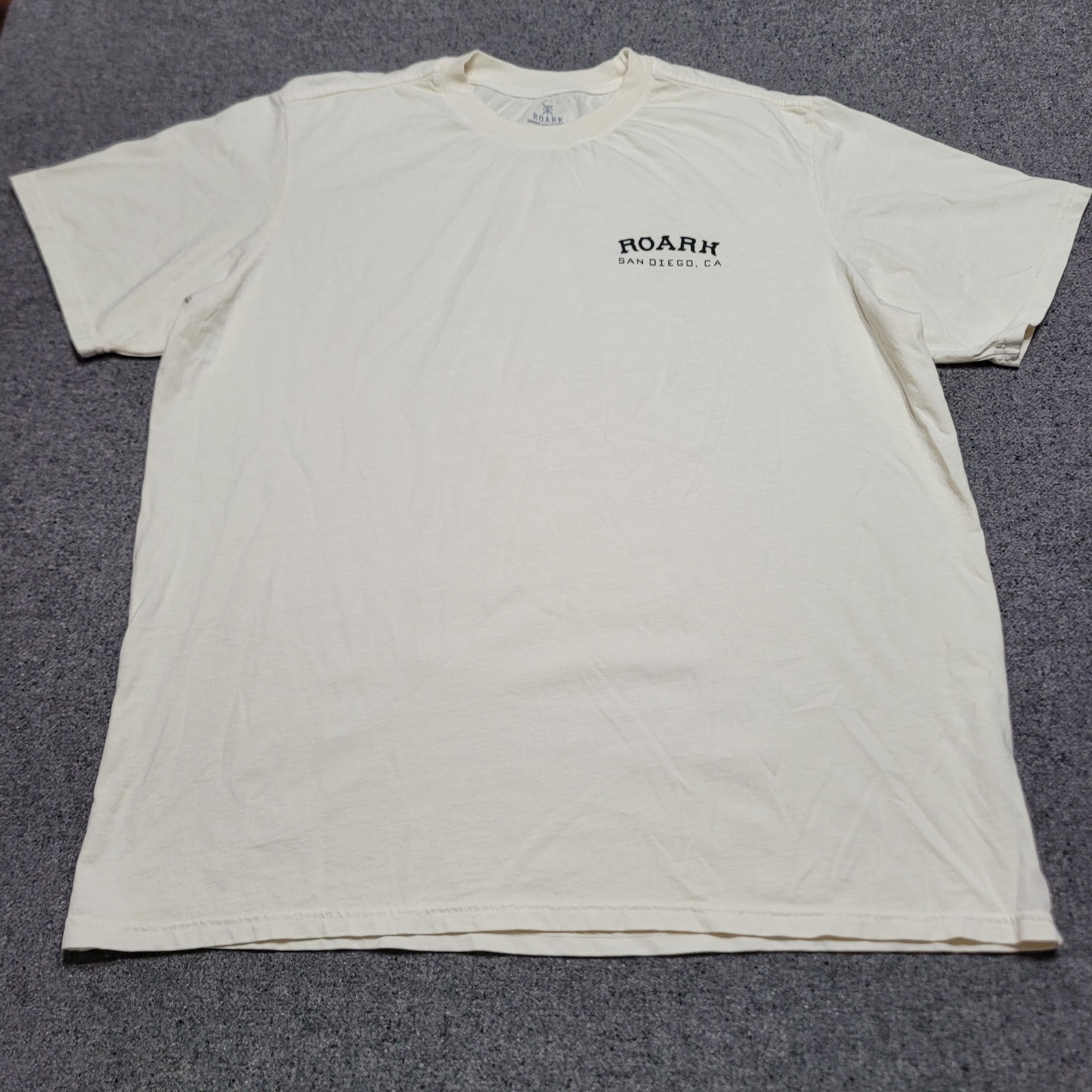 Roark Shirt Mens 2XL XXL Bone White San Diego Crewneck Travel Trail Hiking gallery