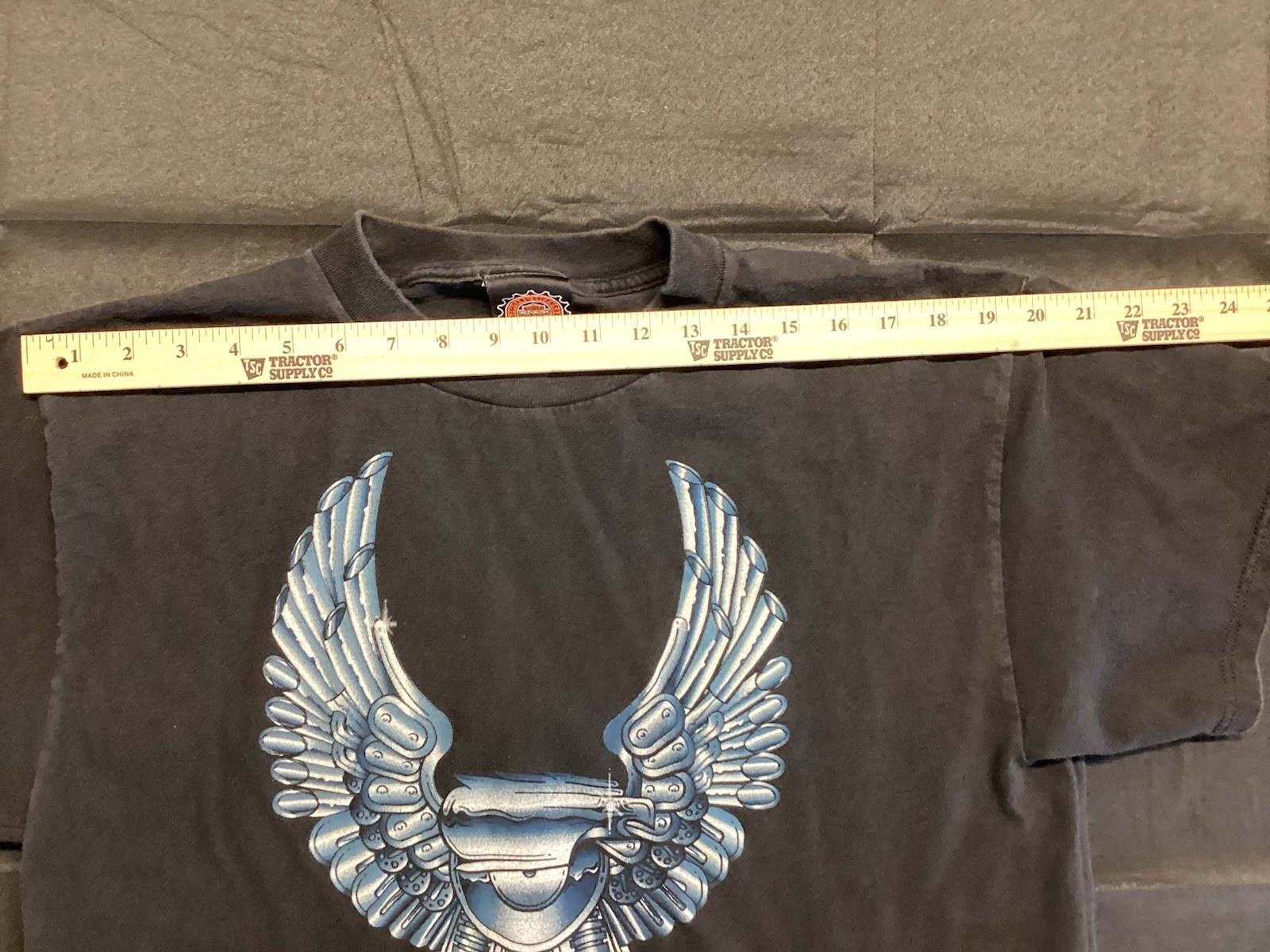 VTG Harley Davidson T-Shirt Black Lrg Biker Motorcycle Made In the USA See Pics gallery