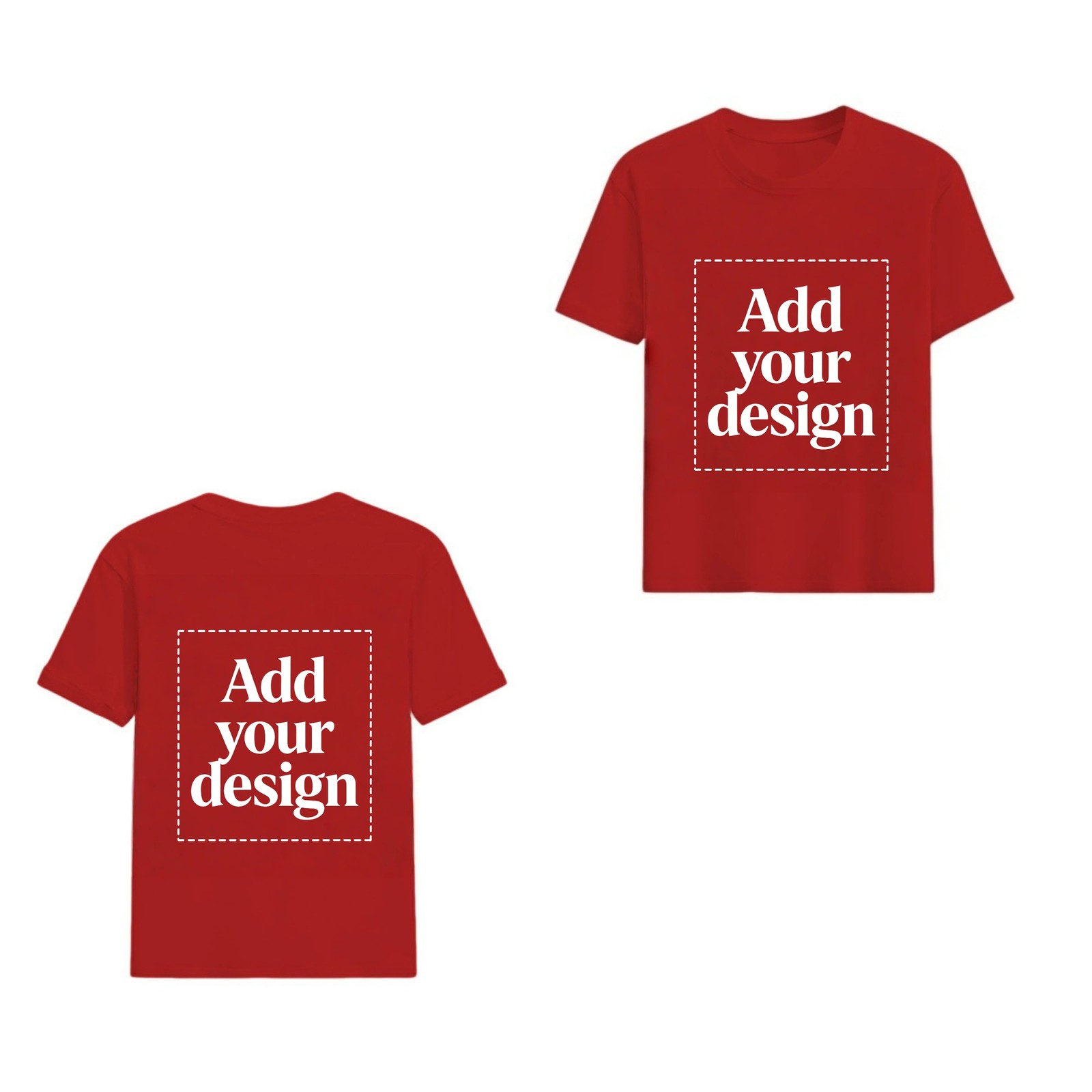 Custom T-Shirts: Print Your Photo/Logo Front & Back, Unisex Personalized Tee gallery