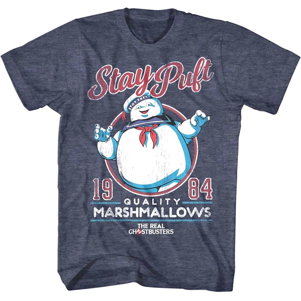 Ghostbusters Stay Puft Marshmallow Man 1984 Men's T Shirt Ghost Cartoon TV Show gallery
