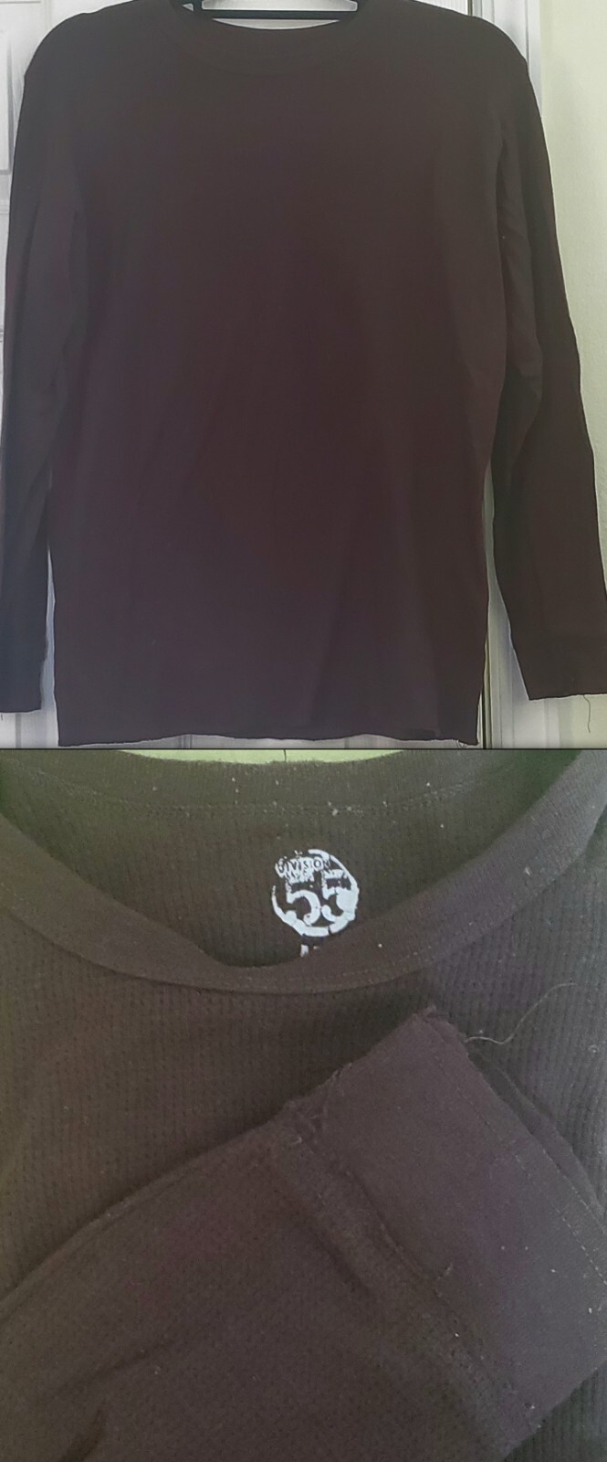 Lot (6) Men's Med LongSleeve TShirts (5Thermal, 1Reg): GAP, RuggedTrails,Etc gallery