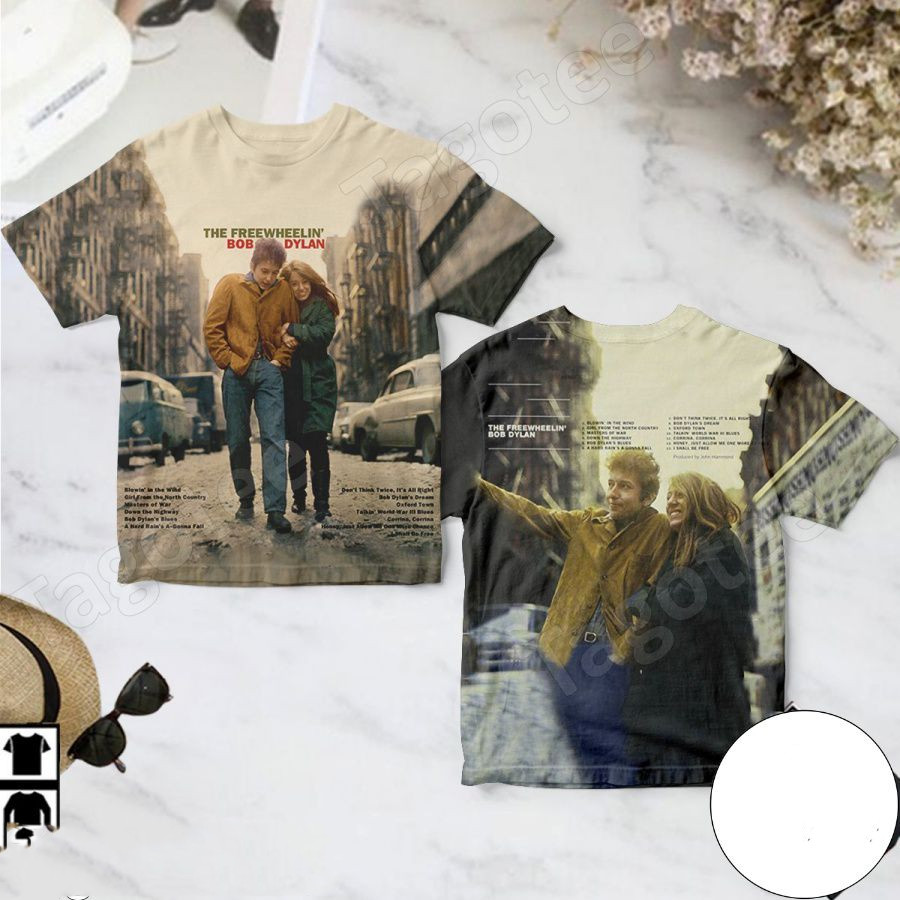Special The Freewheelin’ Bob Dylan AlbumMen All Over Print 3D S-5XL Shirt TD1618 gallery