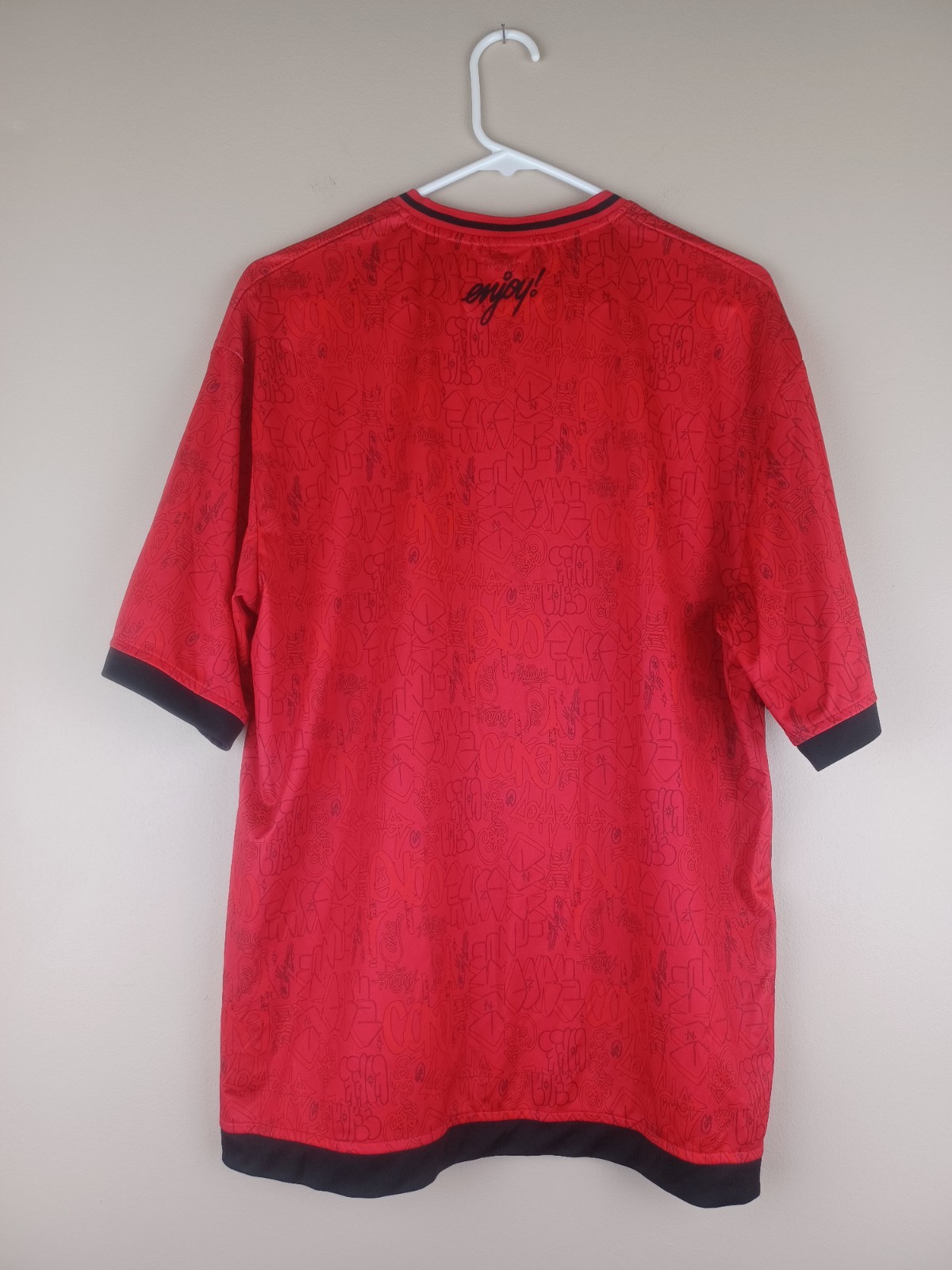 Rare Crenshaw Skate Club X Coca Cola Graffiti Soccer Jersey Adult Size Medium gallery