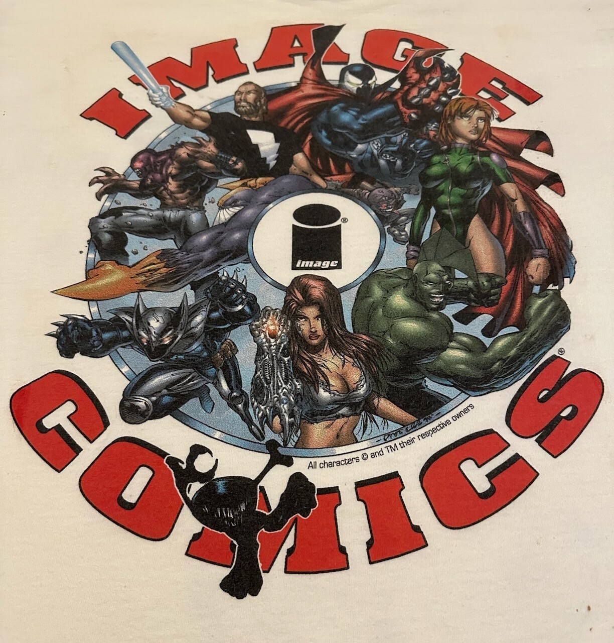 IMAGE COMICS-1998 “DESIGN the IMAGE T-SHIRT CONTEST WINNER! Super Rare!