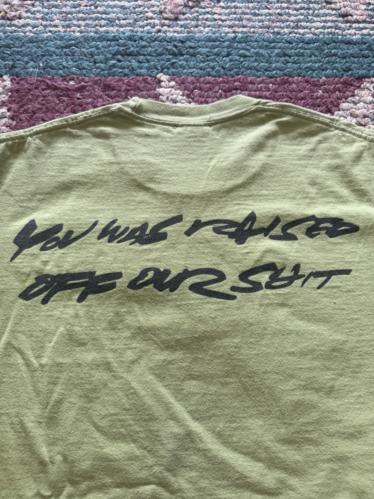 Supreme SS24 Futura Box Logo Tee Shirt You Was Raised Off Our Shíit Size Medium gallery