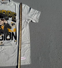 Men’s Mitchell & Ness Overwatch Owl Carpe Fusion Lee Jae-hyeok T-Shirt Grey XL