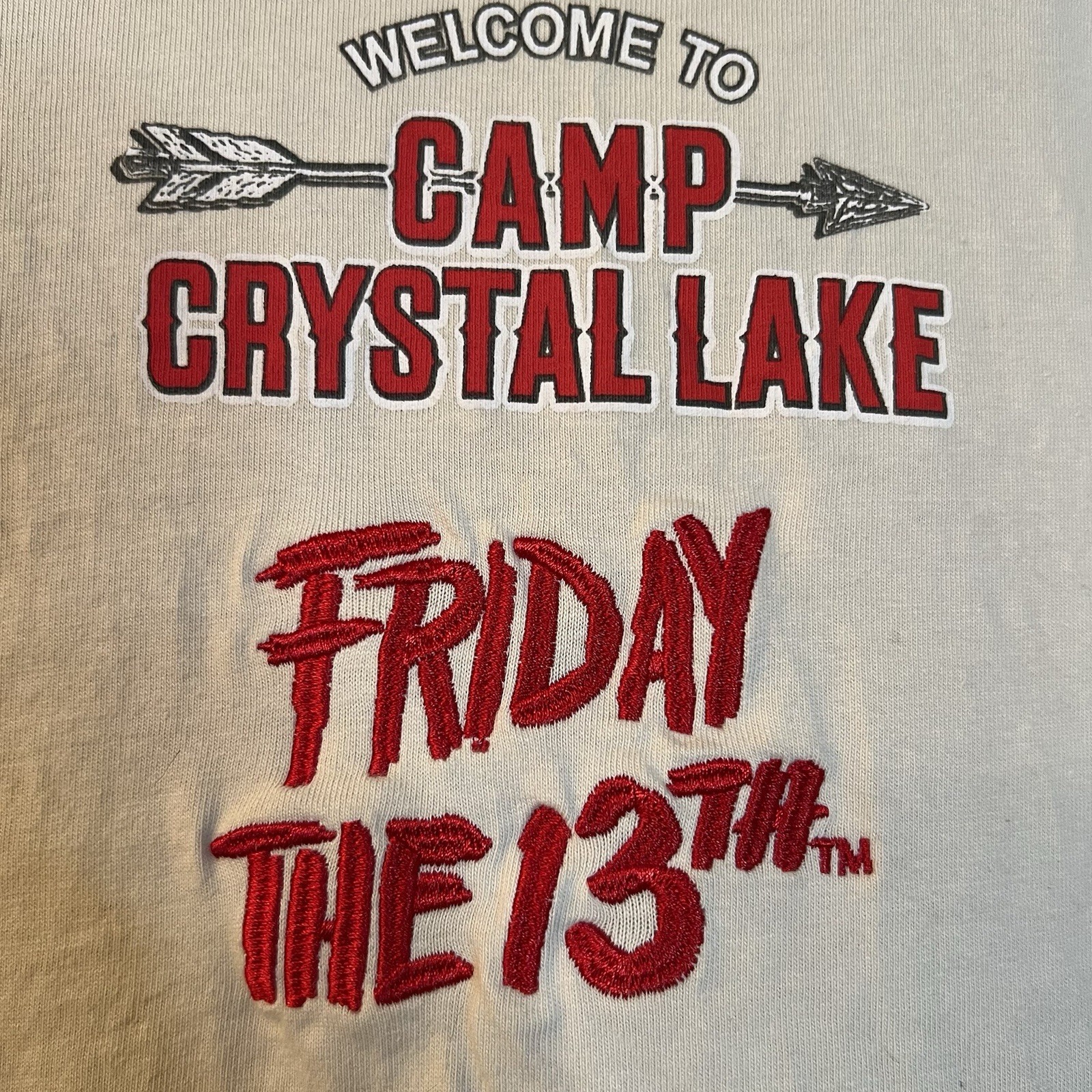 Friday The 13th Camp Crystal Lake X Shoe Palace Size Large/ Beige Color gallery