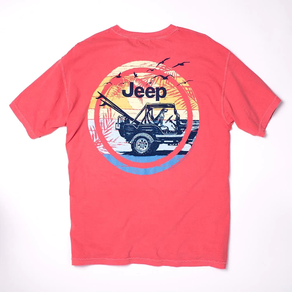 Jeep Shirt Sun Circle T-Shirt Available in S / M / XL Comfort colors NEW gallery
