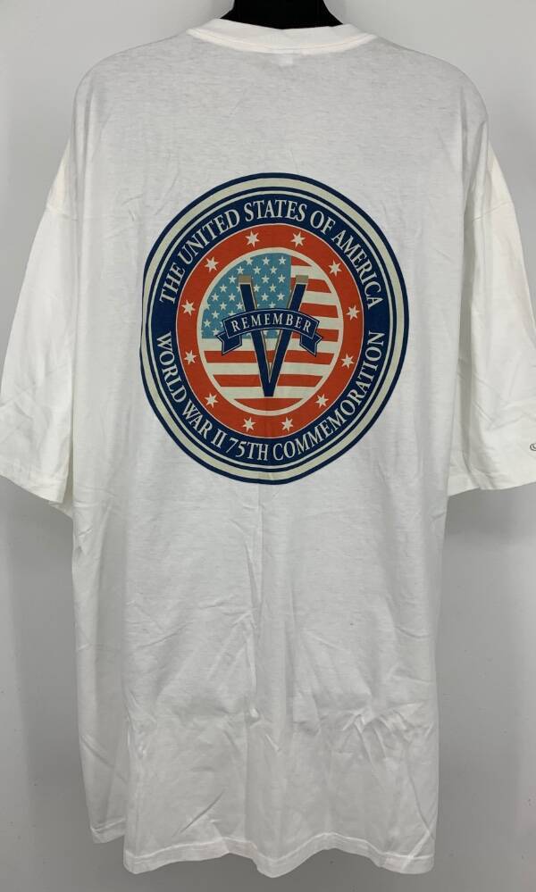 Crazy Shirts White WW2 75th Commemoration Mens Comfy T-Shirt New NWT gallery