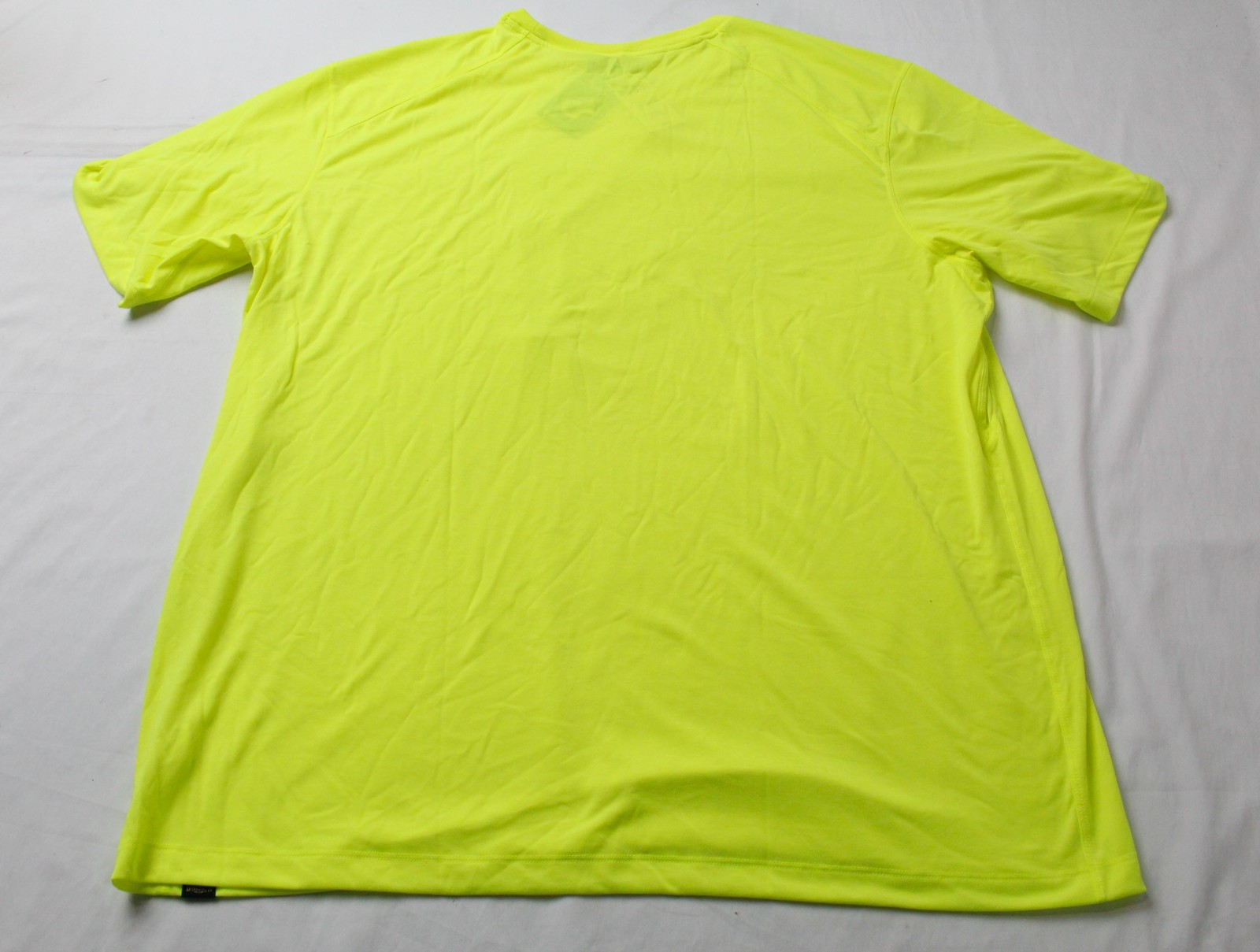 Duluth Trading Co Mens Relaxed Fit Short Sleeve Shirt NN7 High Vis Yellow XL NWT gallery
