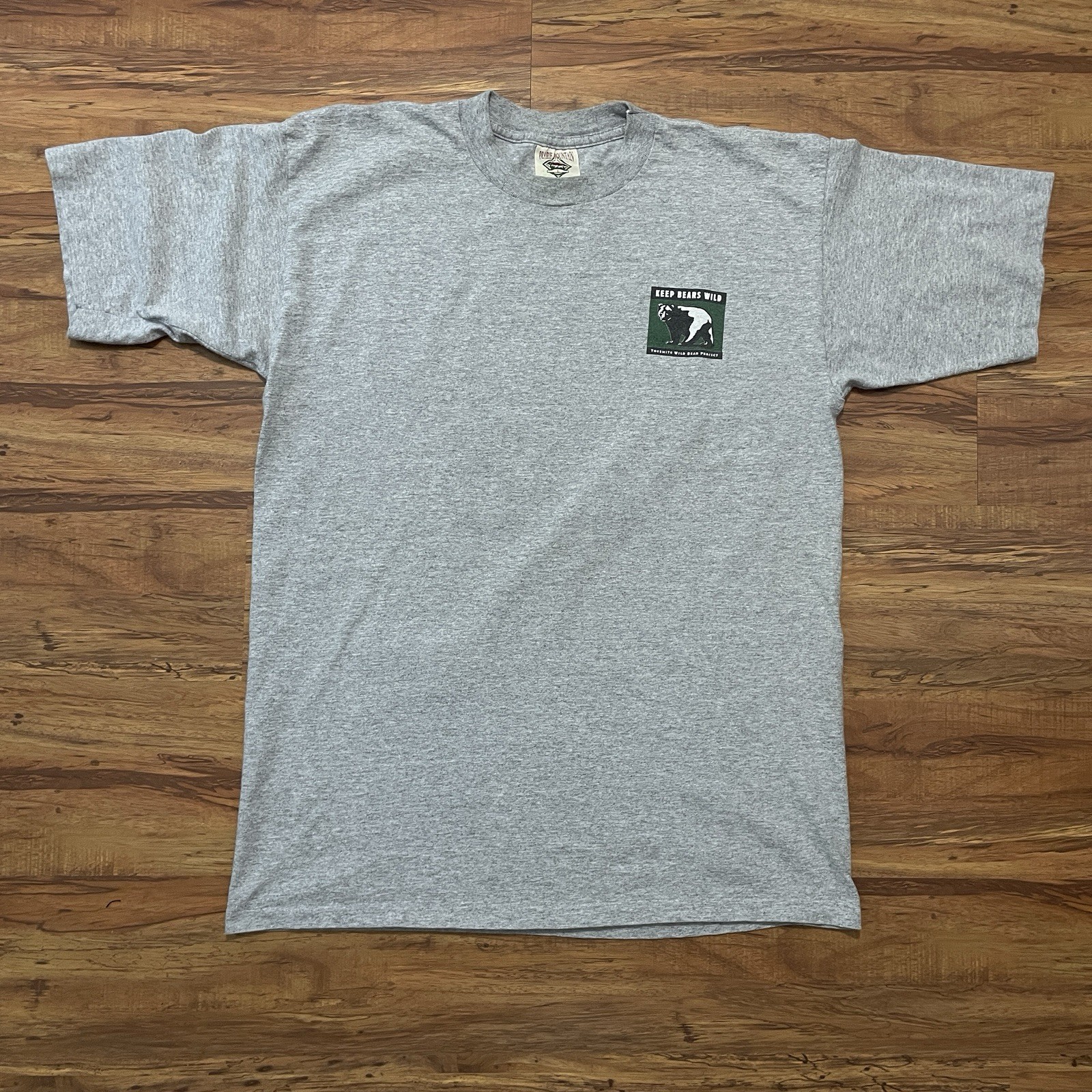 Vtg Yosemite National Park Bear T-Shirt Mens Large Gray Humor Cartoon Phil Frank gallery