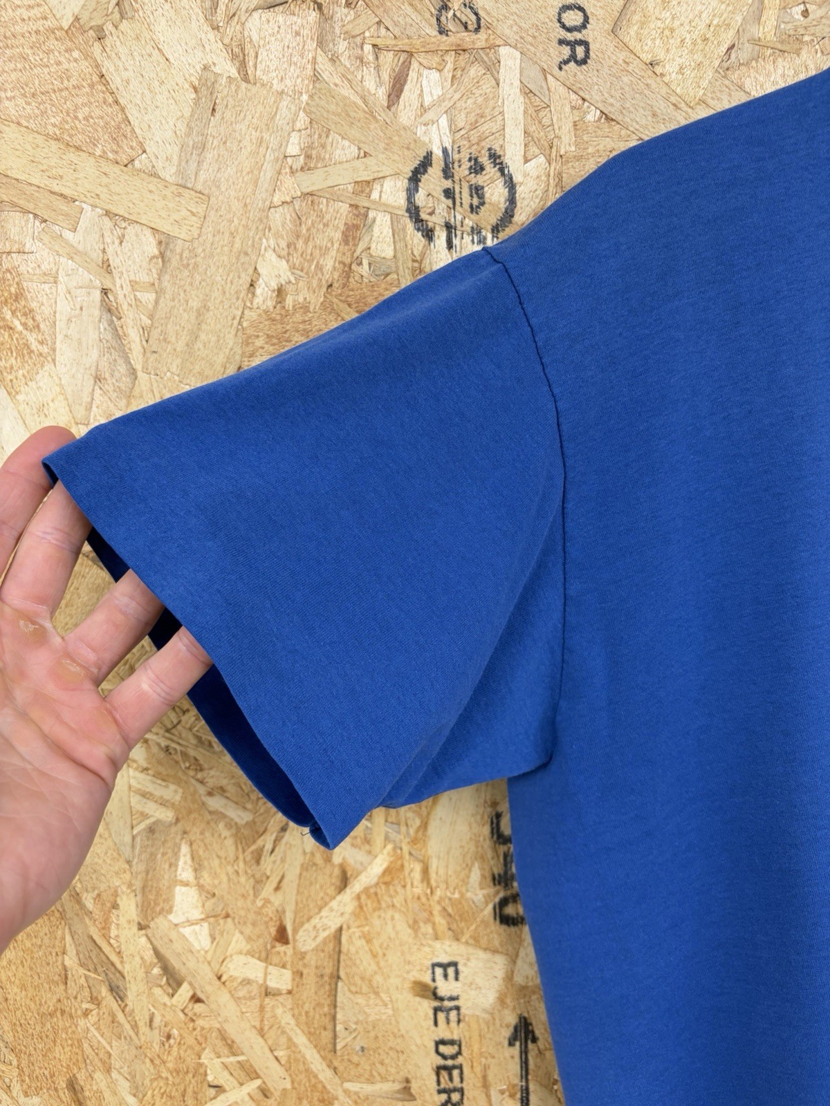 Vintage 80s Stedman 40 Isn’t Old Blue Tshirt XL Mens Single Stitch gallery
