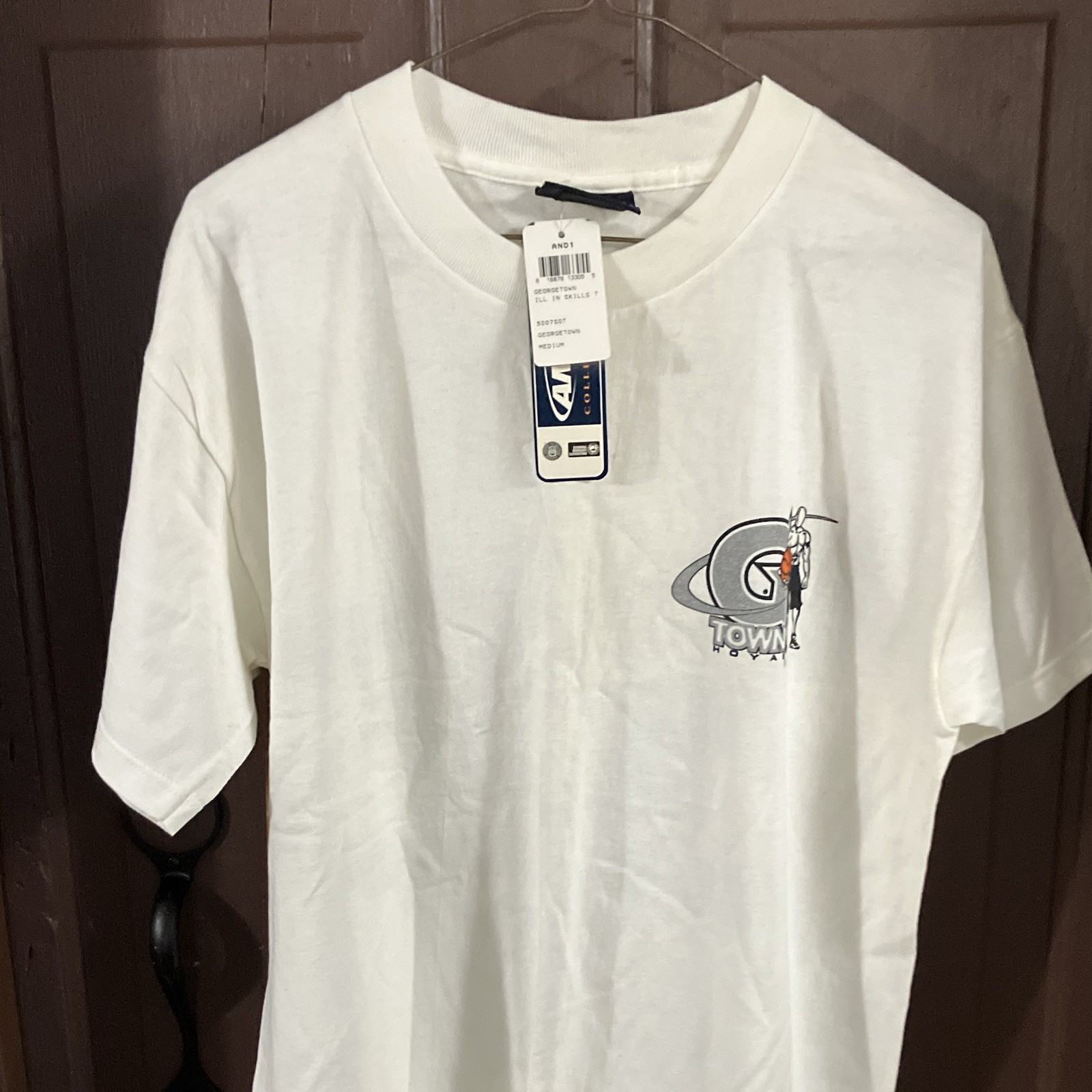 AND1 VINTAGE Men’s Reg Fit Crew Neck Short Sleeve Graphic Logo T-Shirt gallery
