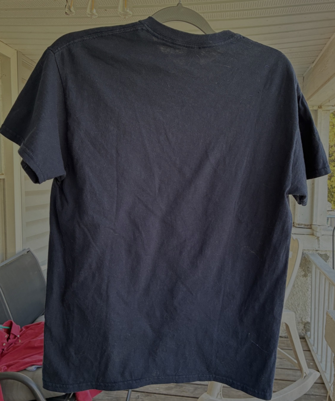 Unisex Gilden Heavy Cotton Shirt Size M Black With Graphic gallery