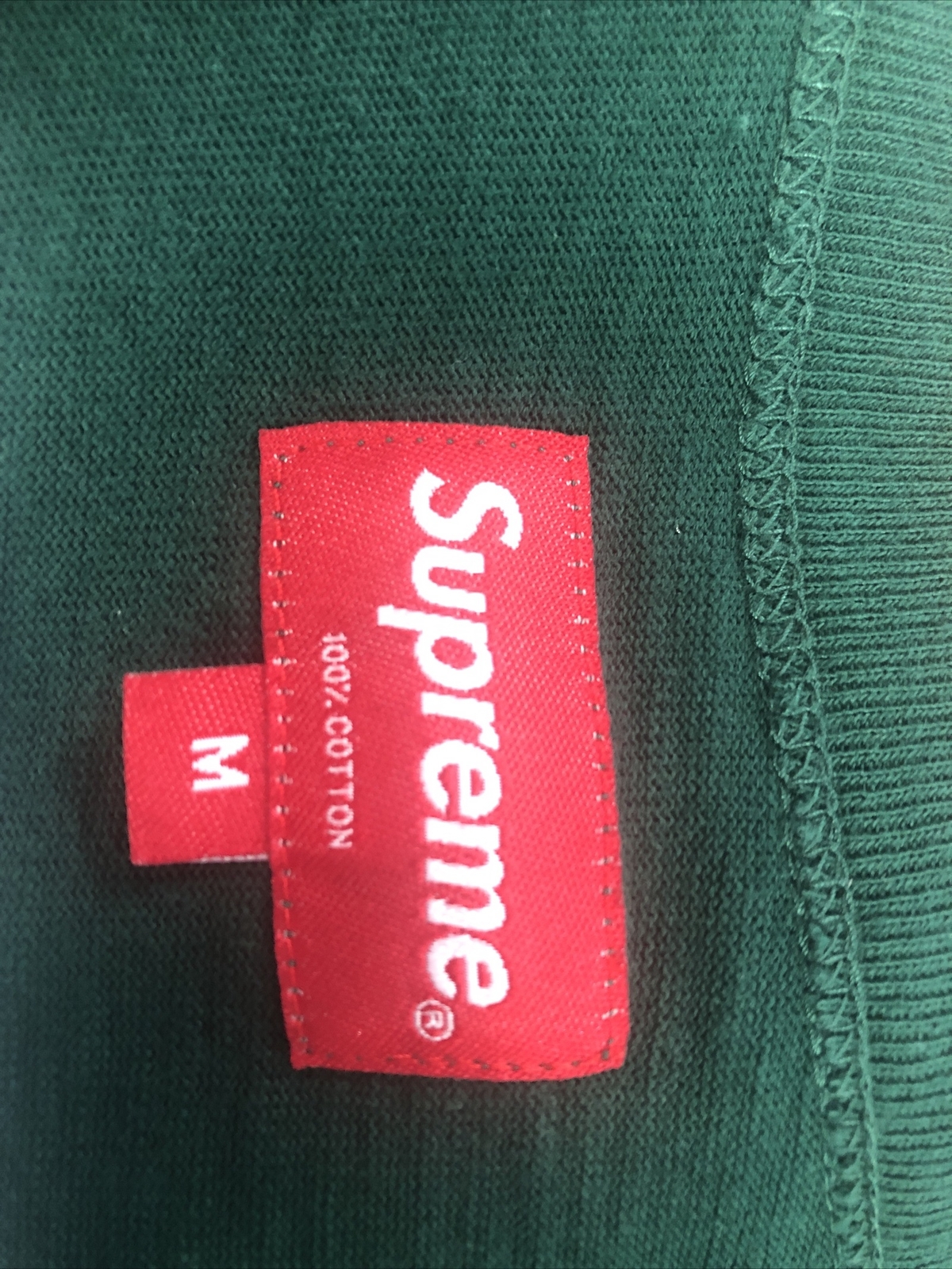 Supreme SS19 Shatter SS Top Dark Green Size M 100% Authentic VNDS Sold Out Item gallery