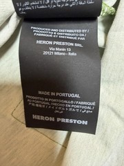 Heron Preston Camo Skeleton Graphic T-Shirt Multicolor Green Cotton Size S