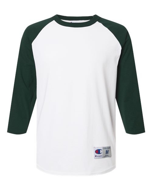 Champion Unisex Raglan Sleeve Baseball T-Shirt - T137 gallery