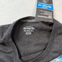 Dickies Performance Tee Mens XL Charcoal New Temp-iQ Cooling Pocket T-Shirt