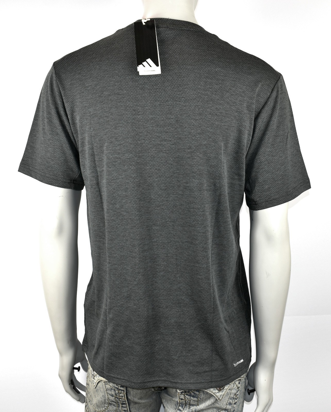 adidas Men's Train Essentials Climacool Novelty Tee Shirt Top - Charcoal Grey gallery