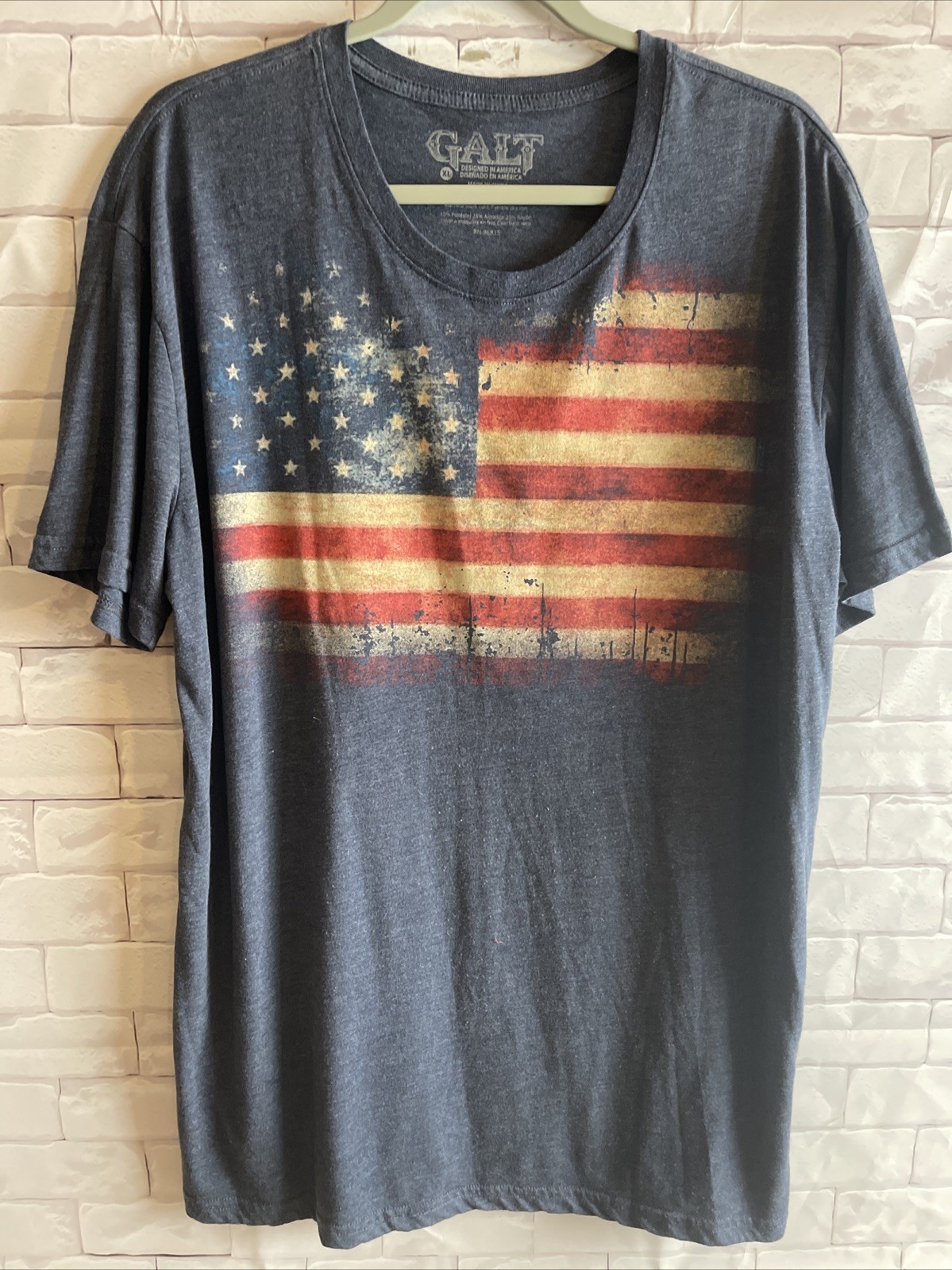 GALT American Flag T Shirt Size XL