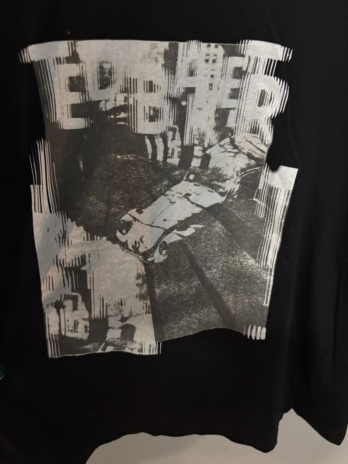 Ted Baker London Men's 7 Black Short-Sleeve Crew-Neck Graphic Casual T-Shirt gallery