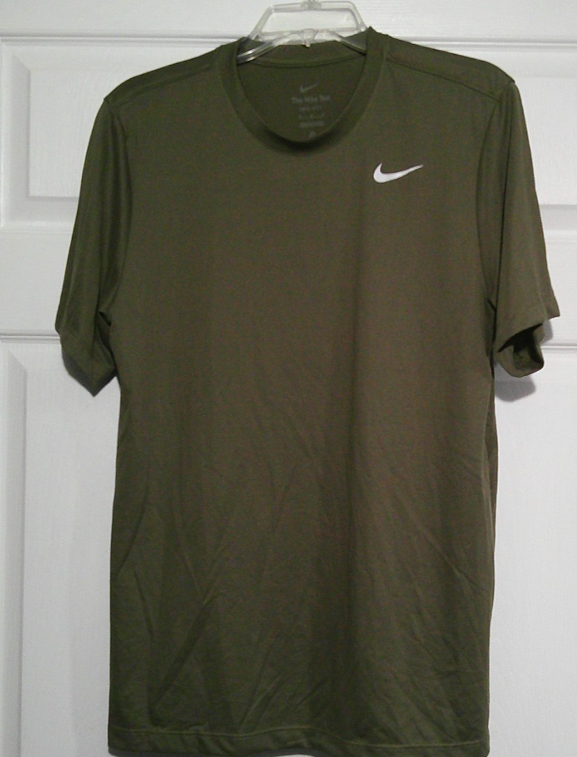 NIKE DRI-FIT 'THE NIKE TEE' Short Sleeve ACTIVE T SHIRT , SIZE M #T546-7 gallery