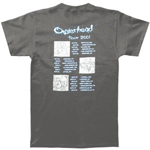 Men's Oysterhead 2001 Tour T-shirt Small Grey gallery